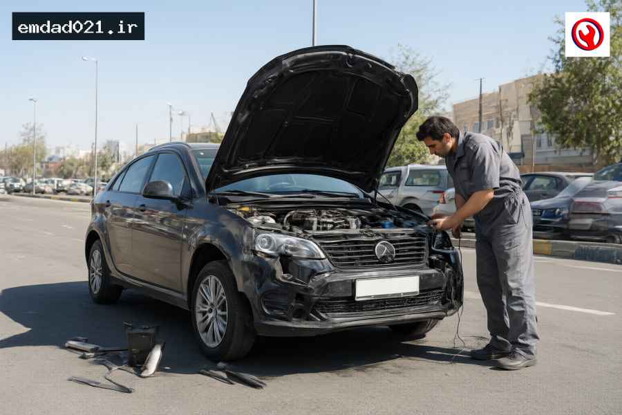 شماره امداد خودرو در تهران؛ اعزام سریع تعمیرکار سیار در محل
